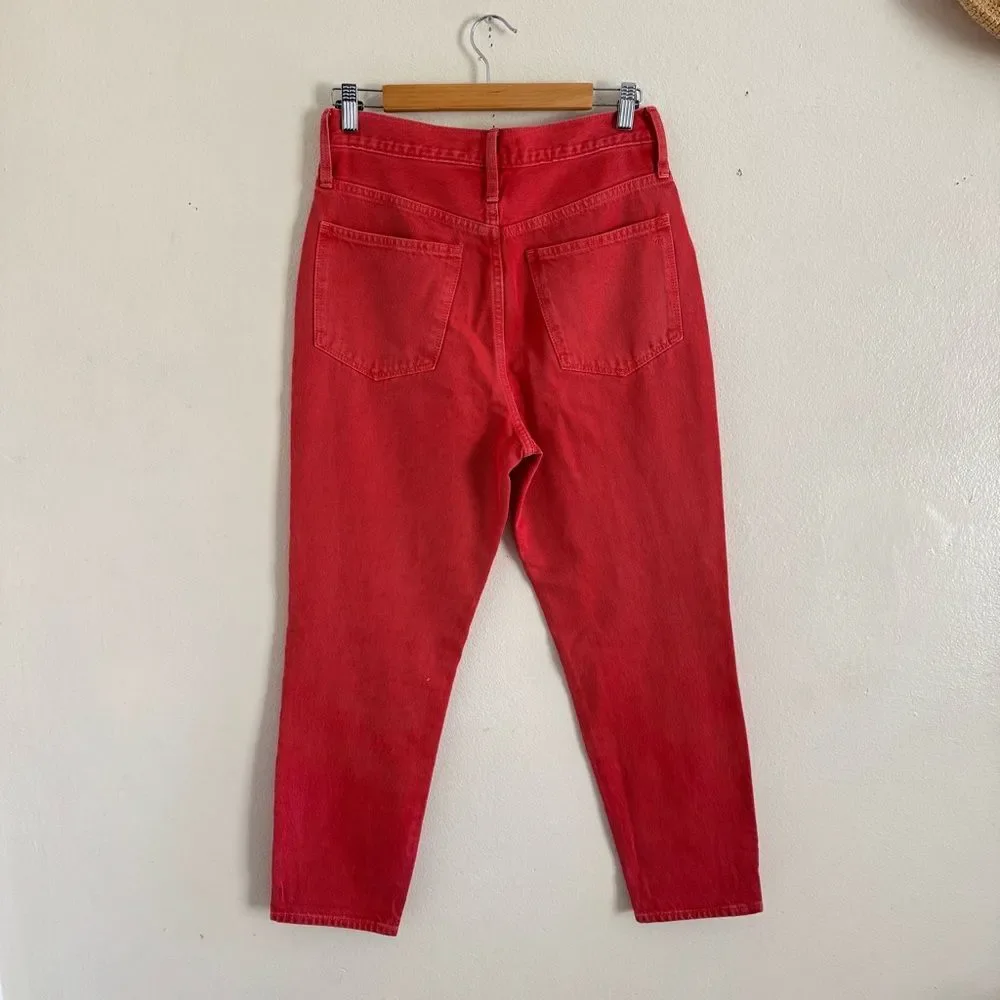 Madewell Garment Dyed Mom Jeans 28